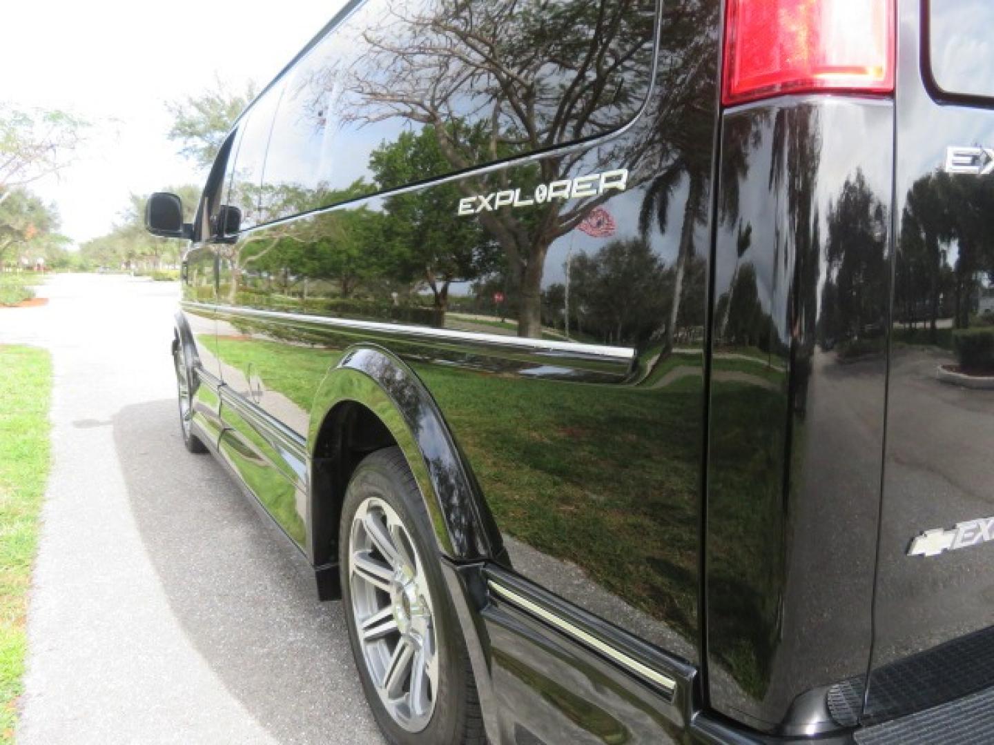 2017 Black /Tan and Brown 2 Tone Chevrolet Express (1GCWGAFG8H1) , located at 4301 Oak Circle #19, Boca Raton, FL, 33431, (954) 561-2499, 26.388861, -80.084038 - You are looking at a Gorgeous 2017 Chevy Express 2500 Explorer Handicap Wheelchair Conversion Van Fully Loaded With: 96K Original Miles, Power Side Entry Doors, VMI Side Entry Wheelchair Lift, 6 Way B and D Transfer Seat, Two Tone Leather Interior, Heated Front Seats, Front Sunroof, Rear Power Foldi - Photo#34